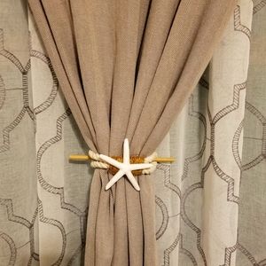 Starfish Curtain tie.